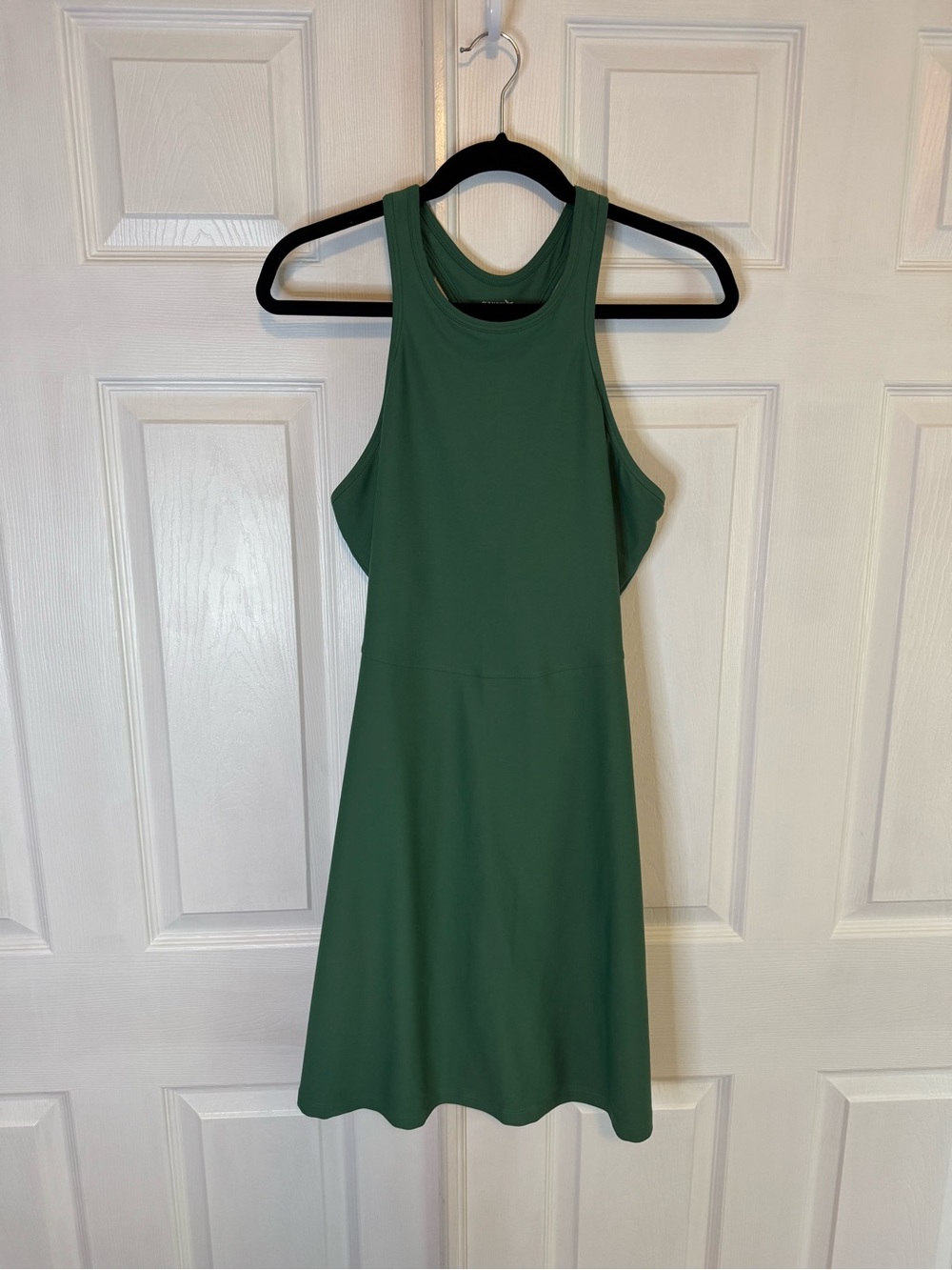 Old Navy PowerSoft Racerback Swing Athletic Dress L Tall Mineral Spring Green